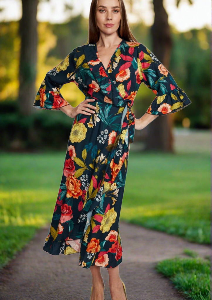 Sleeve Black Floral Midi Wrap Dress Summer Dresses Midi Dress Next Ladies Clothes Sale Midi Dress Sleeve Black Floral Midi Wrap Dress Summer Dresses Midi Dress Next Ladies Clothes Sale Midi Dress