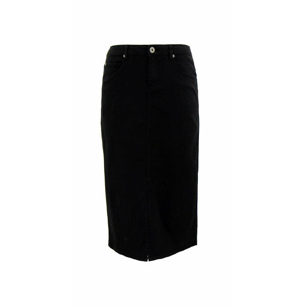 Coloured Midi Denim Skirt - Willow and Vine