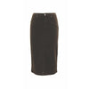 Coloured Midi Denim Skirt - Willow and Vine