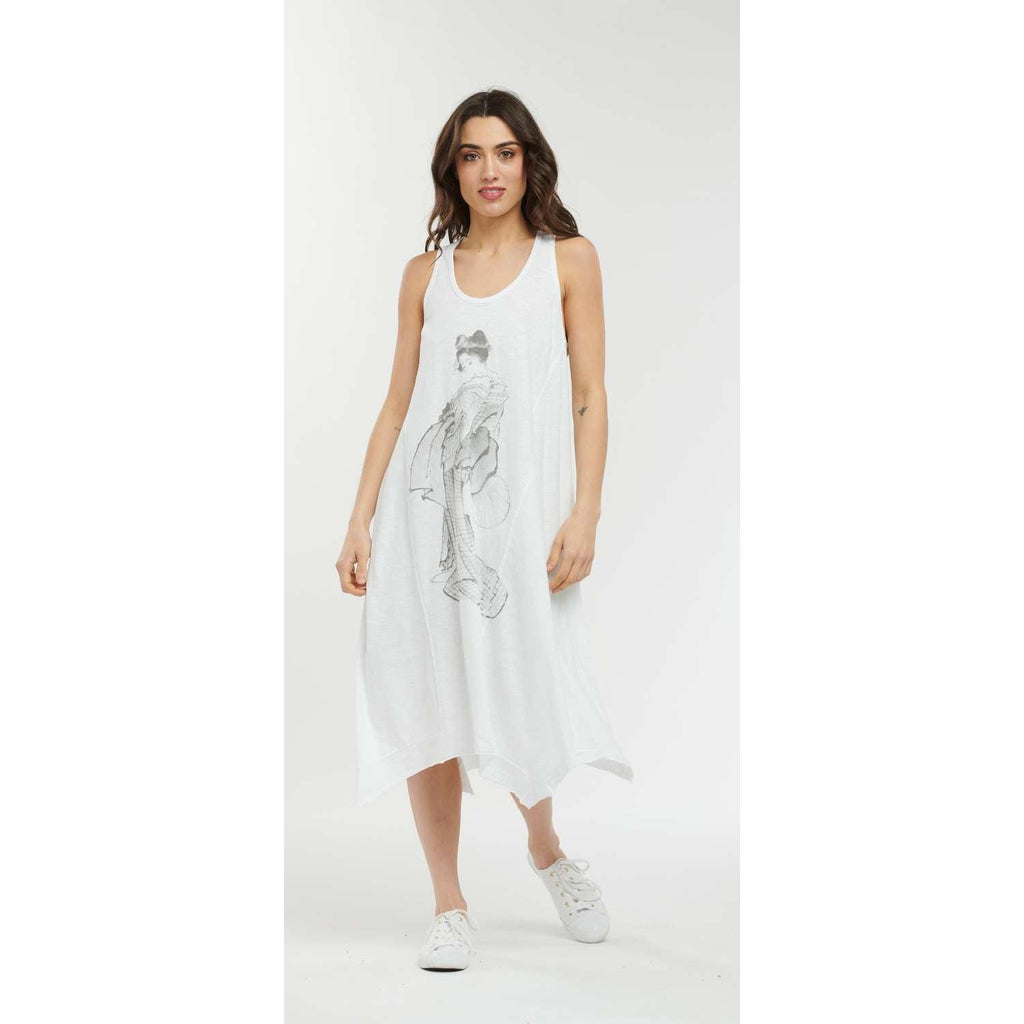 Geisha Tunic - White - Willow and Vine