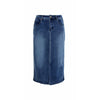 Midi Length Denim Skirt - Willow and Vine