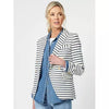 Stripe Blazer - Navy - Willow and Vine